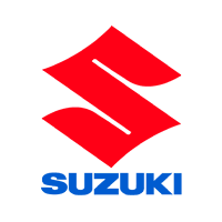 Logo of the Suzuki car company, a stylised letter S in red