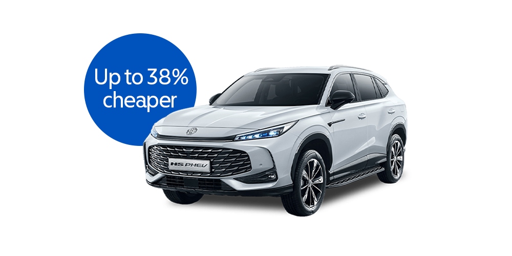 Save up to 38% on an MG HS