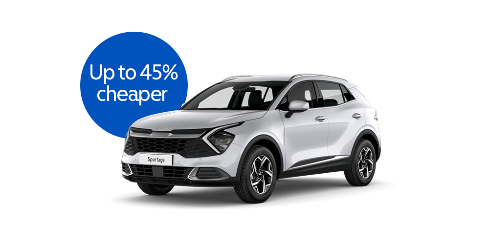 Save up to 45 percent on a Kia Sportage