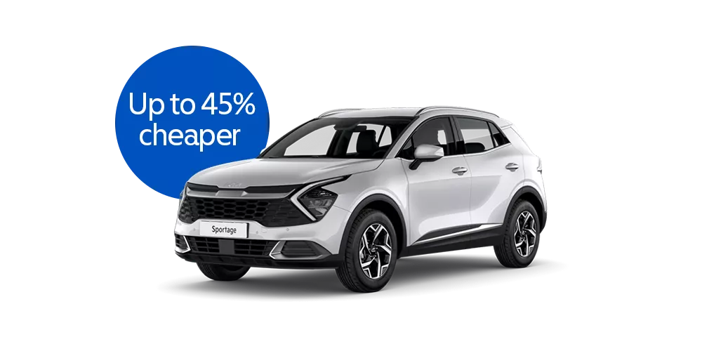 Save up to 45 percent on a Kia Sportage